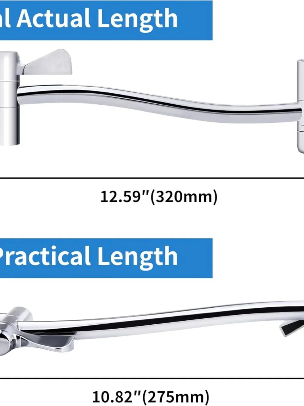 Chrome Adjustable Shower Head with White Handheld Oral Irrigator